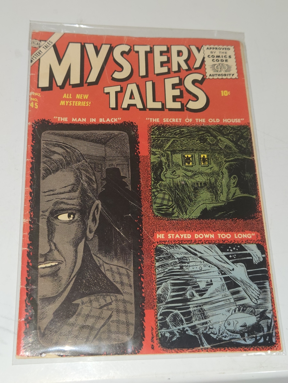 Mystery Tales Vintage Comic Book